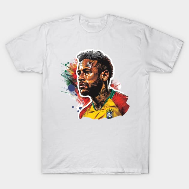 Neymar T-Shirt by B&C Fashion